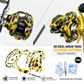 Lunatic Skins Leopard Opaque Reel Skin