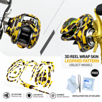 Lunatic Skins Leopard Opaque Reel Skin