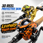 Lunatic Skins Tiger Opaque Reel Skin